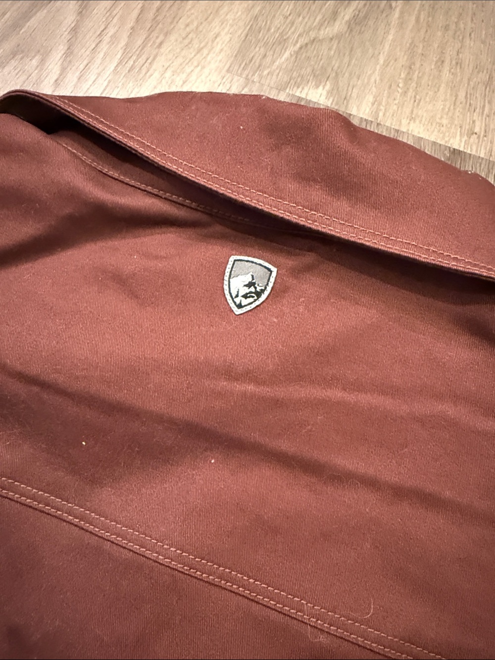 Women’s Rust Brown Zip-Front Jacket - Picture 4 of 5
